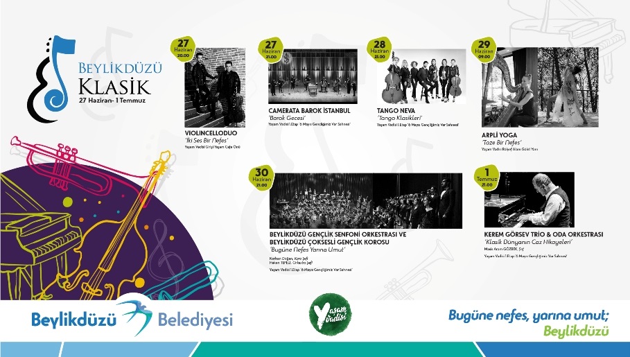 BEYLİKDÜZÜ MÜZİK FESTİVALİ BAŞLIYOR