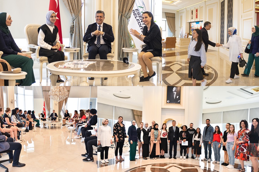 ERASMUSLU ÖĞRENCİLER ESENYURT’U ZİYARET ETTİ