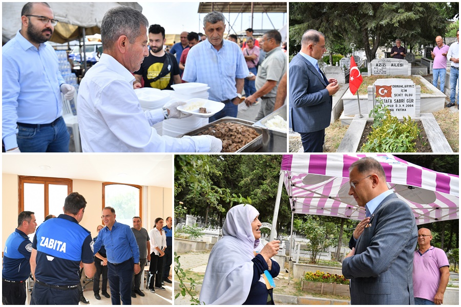 BAŞKAN ÇALIK: BU BAYRAMDA DA İHTİYAÇ SAHİBİ TÜM KOMŞULARIMIZIN YANINDA OLACAĞIZ