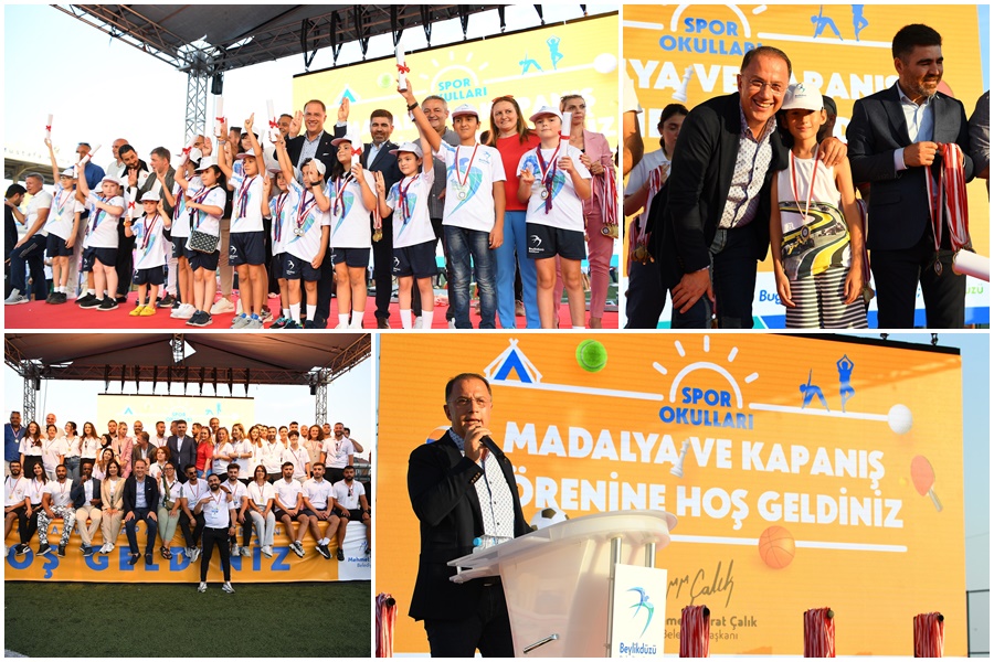 ÇALIK: BEYLİKDÜZÜ’NDE DAHA ÇOK SPORCU YETİŞSİN BEYLİKDÜZÜ DAHA ÇOK SPOR YAPSIN