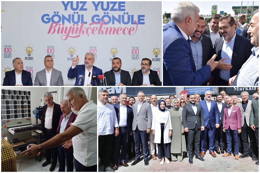 AK PARTİ’DEN BÜYÜKÇEKMECE’YE ÇIKARMA…