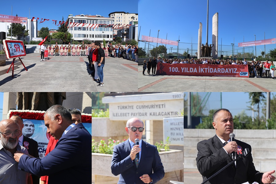 İZMİR’İN KURTULUŞU VE CHP’NİN KURULUŞU COŞKUYLA KUTLANDI