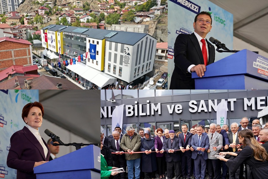 İBB’DEN AHDE VEFA: ‘MUSTAFA CANLI BİLİM VE SANAT MERKEZİ’ GÜMÜŞHANE’DE AÇILDI