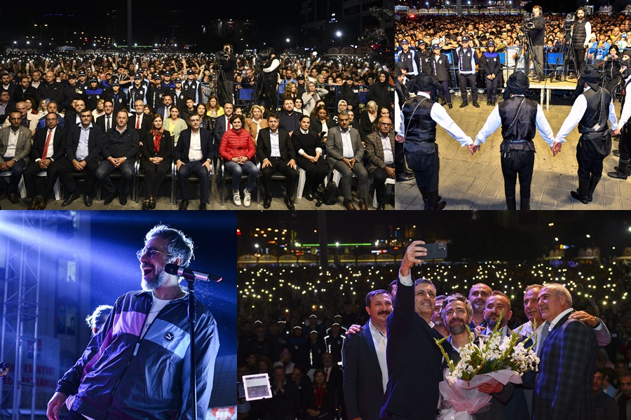 ESENYURT’TA KARADENİZ RÜZGÂRI ESTİ; RESUL DİNDAR UNUTULMAZ BİR GECE YAŞATTI.