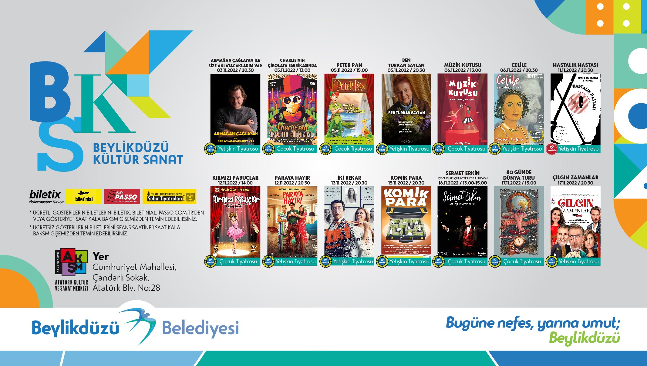 KÜLTÜR SANAT ETKİNLİKLERİ DOLUDİZGİN DEVAM EDİYOR
