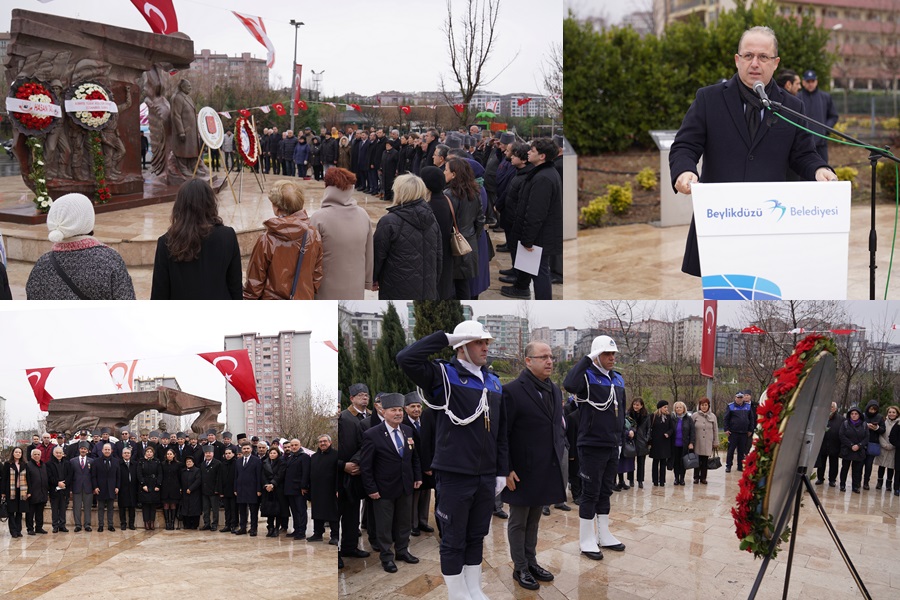 DENKTAŞ ÖLÜM YIL DÖNÜMÜNDE BEYLİKDÜZÜ’NDE ANILDI