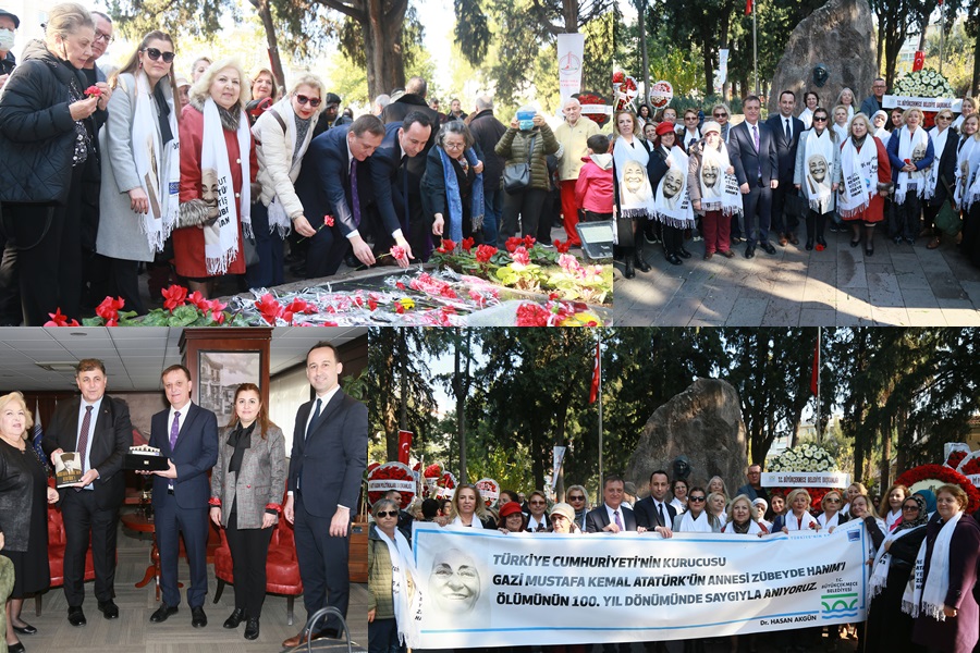 BÜYÜKÇEKMECELİ KADINLAR ZÜBEYDE HANIM’I MEZARI BAŞINDA ANDI