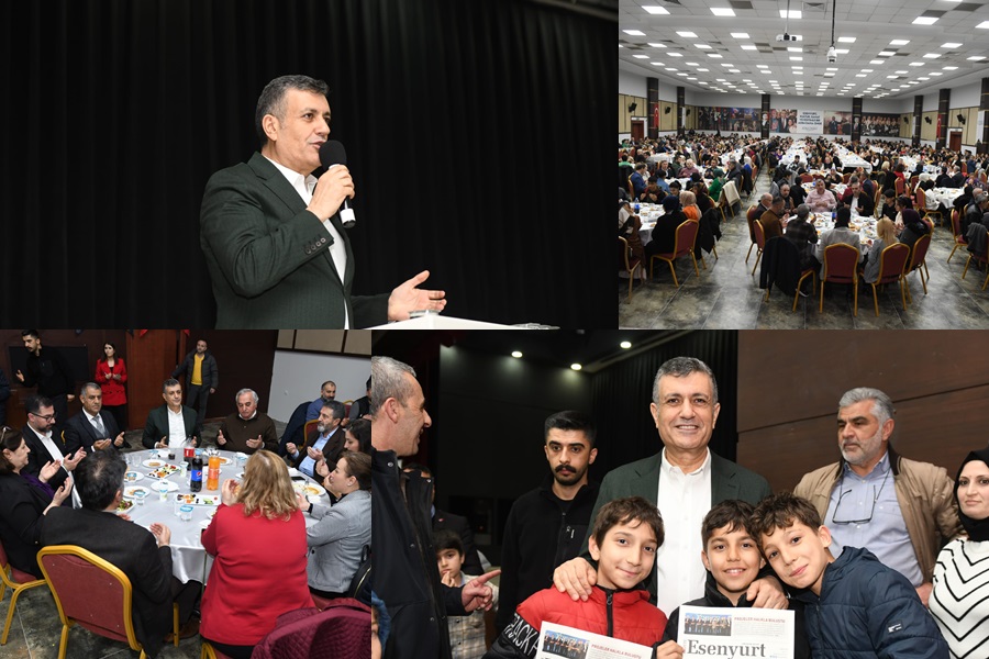 “RAMAZANIN GÜZELLİĞİNİ BİRLİKTE PAYLAŞIYORUZ”