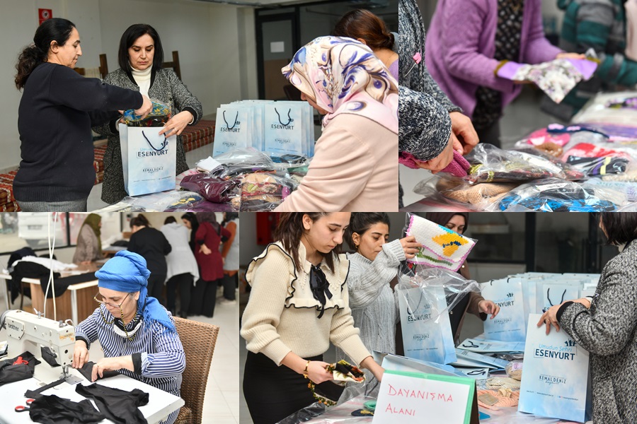 ESENYURTLU KADINLAR DAYANIŞMAYI SÜRDÜRÜYOR