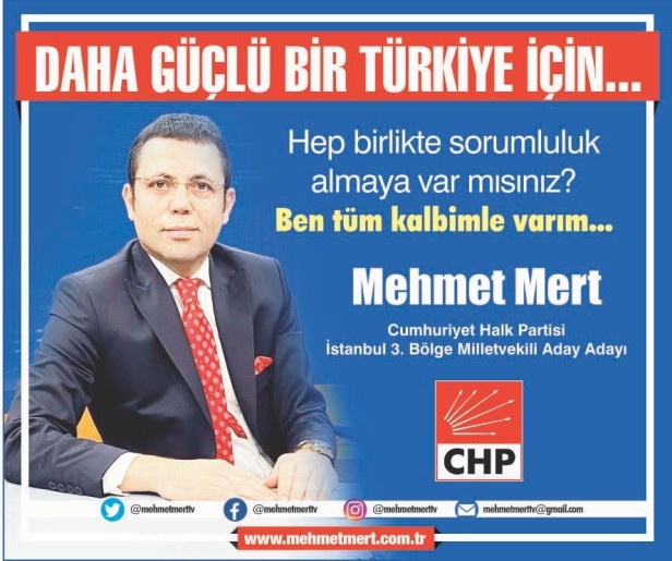 MERT: “DAHA GÜÇLÜ BİR TÜRKİYE MÜMKÜN”