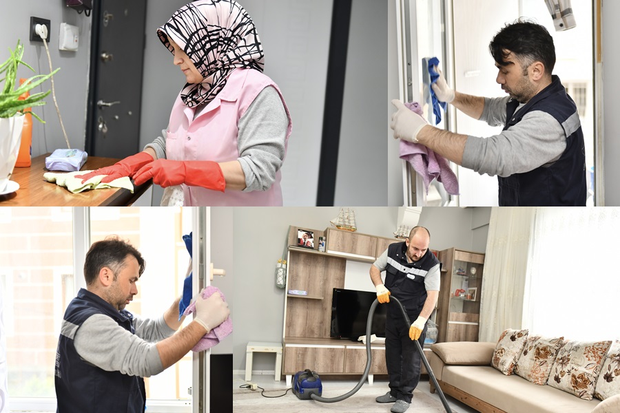 VATANDAŞLARIN BAYRAM TEMİZLİĞİ BELEDİYEDEN