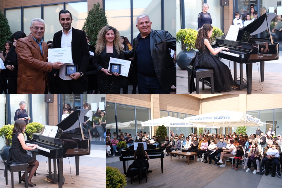 PİYANO ÖĞRENCİLERİ MEZUNİYET TÖRENİNDE MUHTEŞEM PERFORMANS SERGİLEDİ