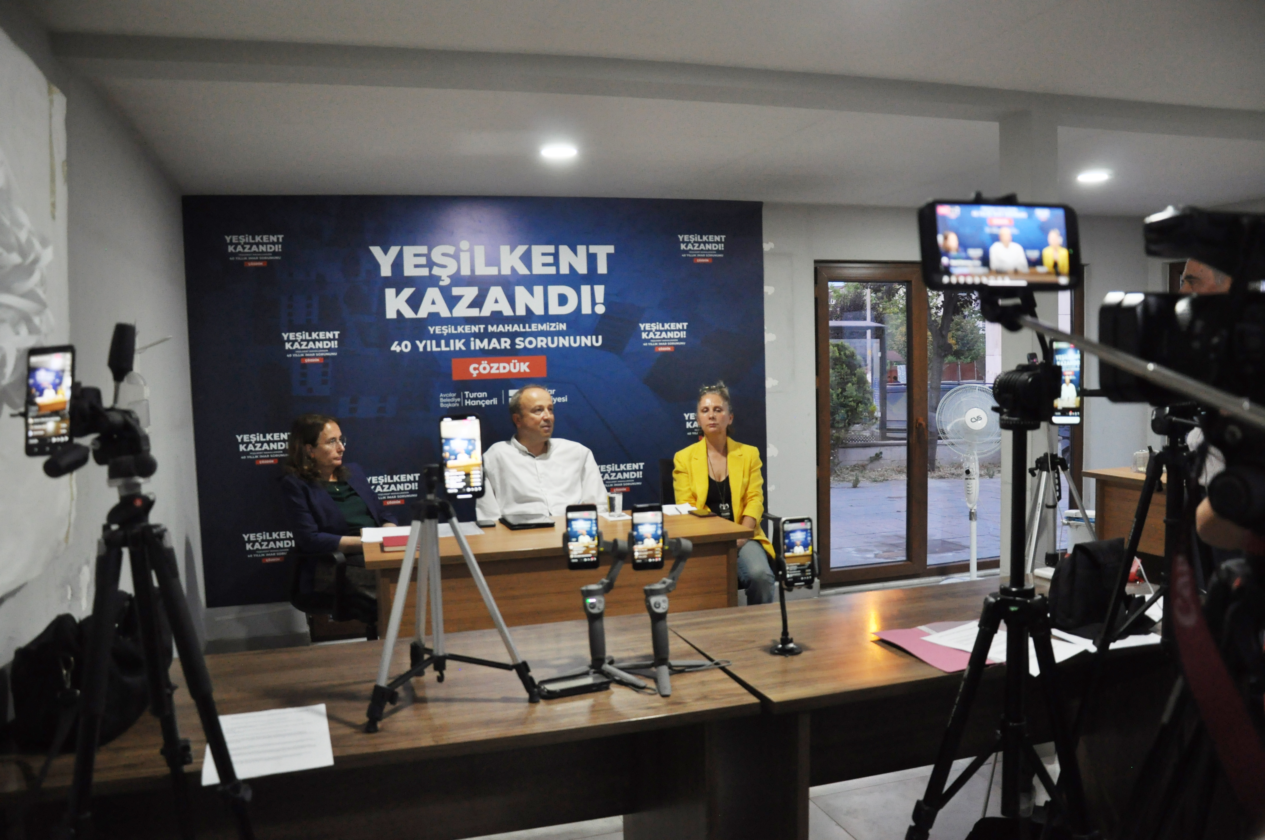 40 YILLIK İMAR SORUNUNU ÇÖZEN HANÇERLİ SORULARI YANITLADI