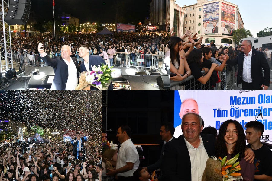 ÇATALCA’DA MUHTEŞEM MEZUNİYET ŞENLİĞİ
