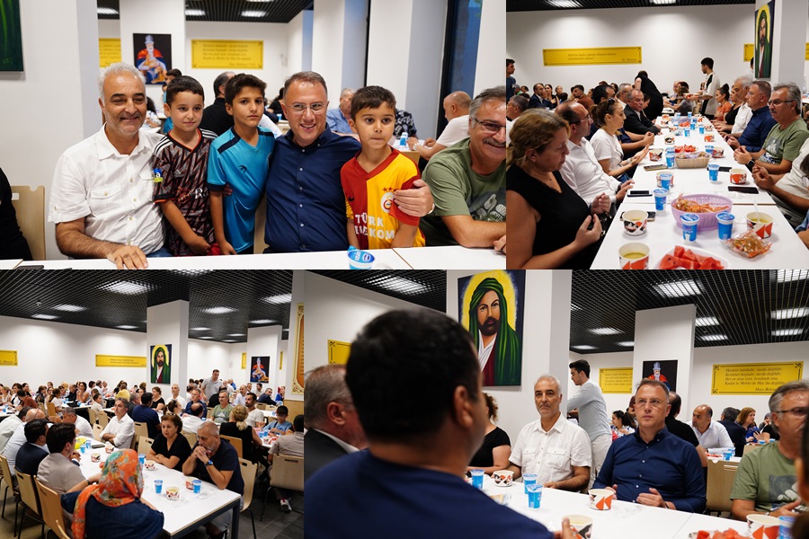BAŞKAN ÇALIK, CANLARLA ORUÇ AÇTI