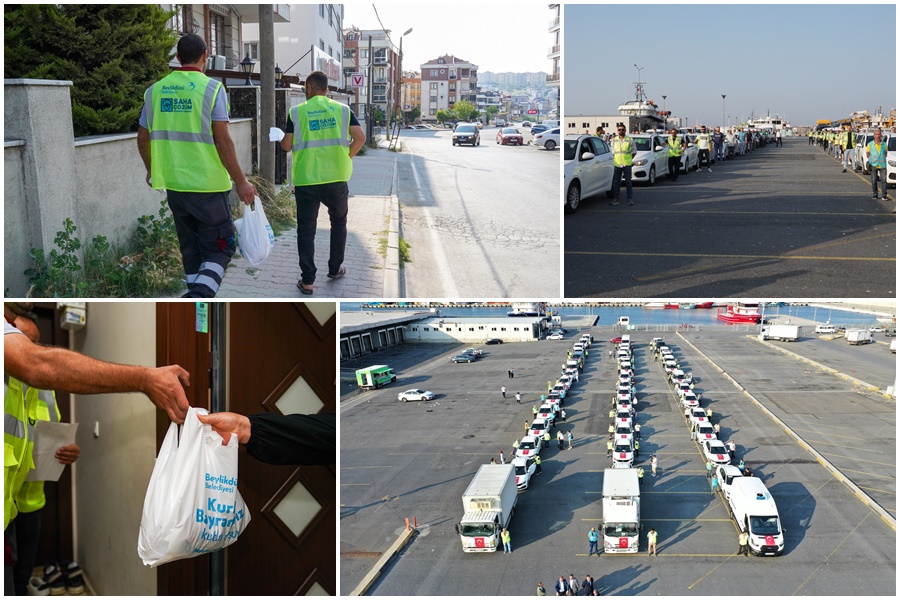 BEYLİKDÜZÜ BELEDİYESİ’NDEN KURBAN ETİ DESTEĞİ