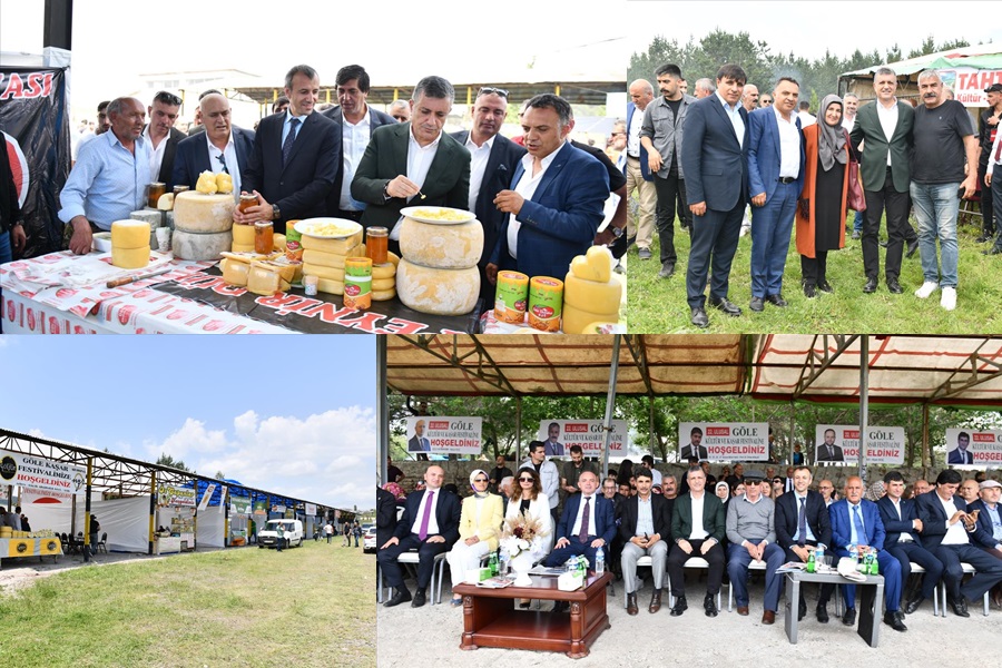 BAŞKAN BOZKURT GÖLE KÜLTÜR VE KAŞAR FESTİVALİ’NDE