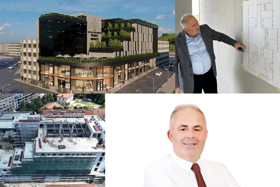 ÇATALCA TİCARET MERKEZİNE KAVUŞMAK İÇİN GÜN SAYIYOR…