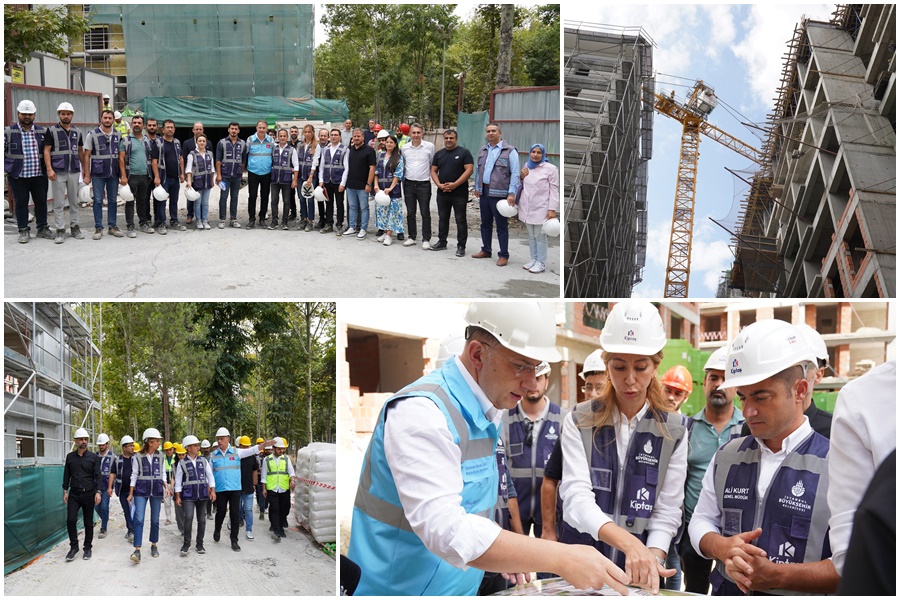 KİPTAŞ BEYLİKDÜZÜ KIRLANGIÇ EVLER HIZLA YÜKSELİYOR
