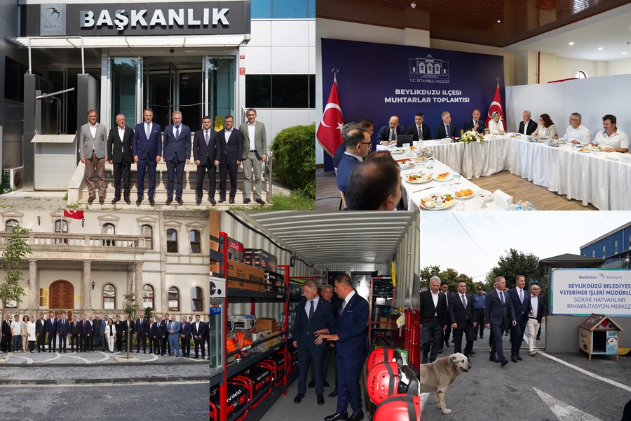 İSTANBUL VALİSİ DAVUT GÜL BEYLİKDÜZÜ’NDE İNCELEMELERDE BULUNDU