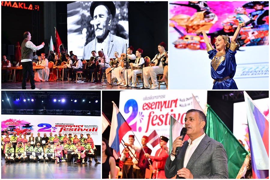 DÜNYA MÜZİSYENLERİNDEN ÂŞIK VEYSEL SÜRPRİZİ -2. ULUSLARARASI ESENYURT HALK DANSLARI MÜZİK VE SANAT FESTİVALİ’NE GÖRKEMLİ AÇILIŞ