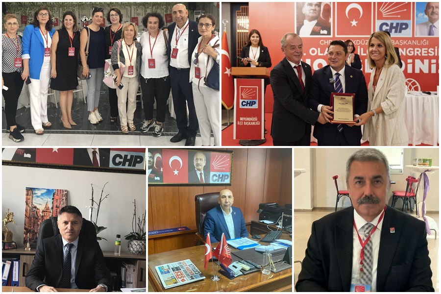 CHP’DE MEVCUT İLÇE BAŞKANLARIYLA DEVAM…