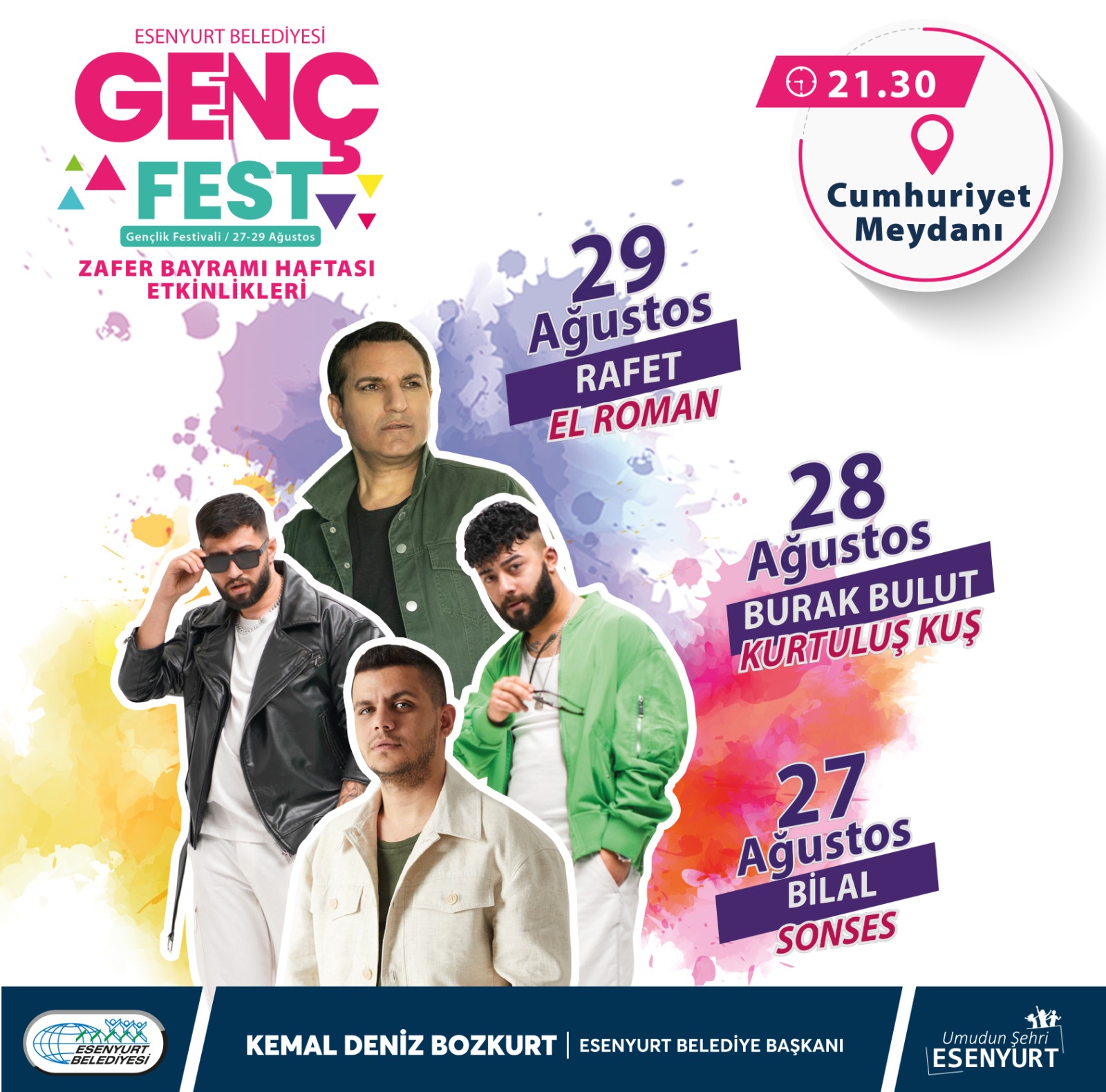 ESENYURT’UN İLK GENÇLİK FESTİVALİ BAŞLIYOR