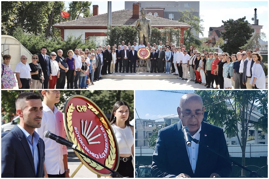 CHP 100 YAŞINDA…CHP’NİN KURULUŞUN 100‘ÜNCÜ YILDÖNÜMÜNÜ BÜYÜKÇEKMECE’DE TÖRENLE KUTLANDI