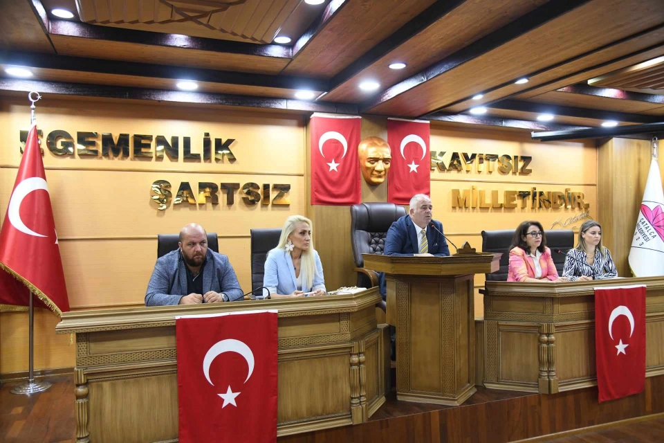 ÇATALCA BELEDİYESİ EYLÜL AYI MECLİS TOPLANTISI GERÇEKLEŞTİ