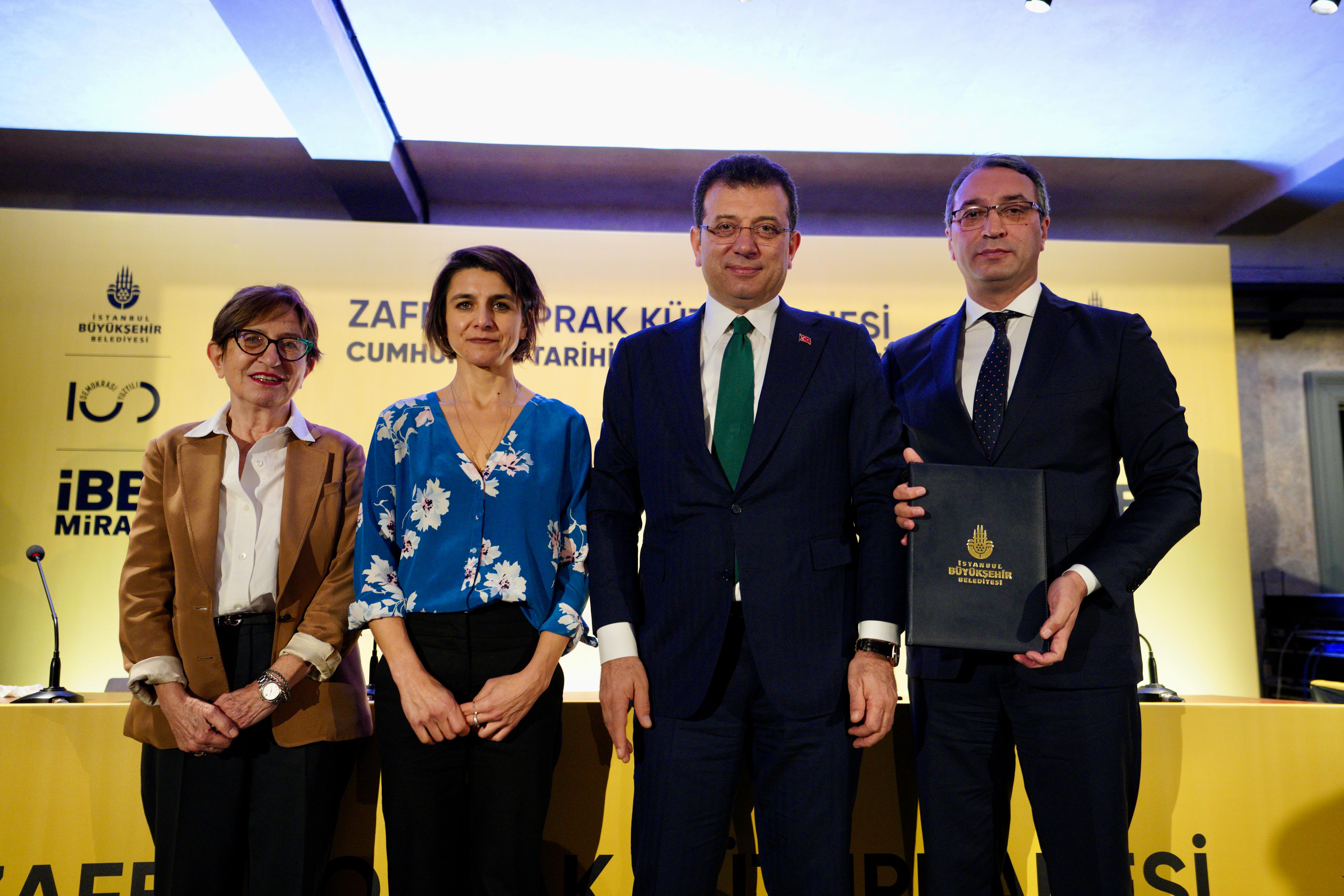 ‘ZAFER TOPRAK KÜTÜPHANESİ VE CUMHURİYET TARİHİ ARAŞTIRMA MERKEZİ’ METROHAN’DA AÇILACAK