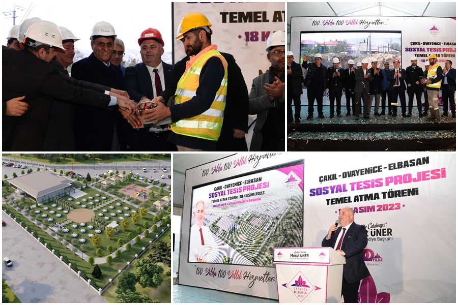 TEMEL ATMA VE AÇILIŞ TÖRENLERİNİN İLÇESİ ÇATALCA