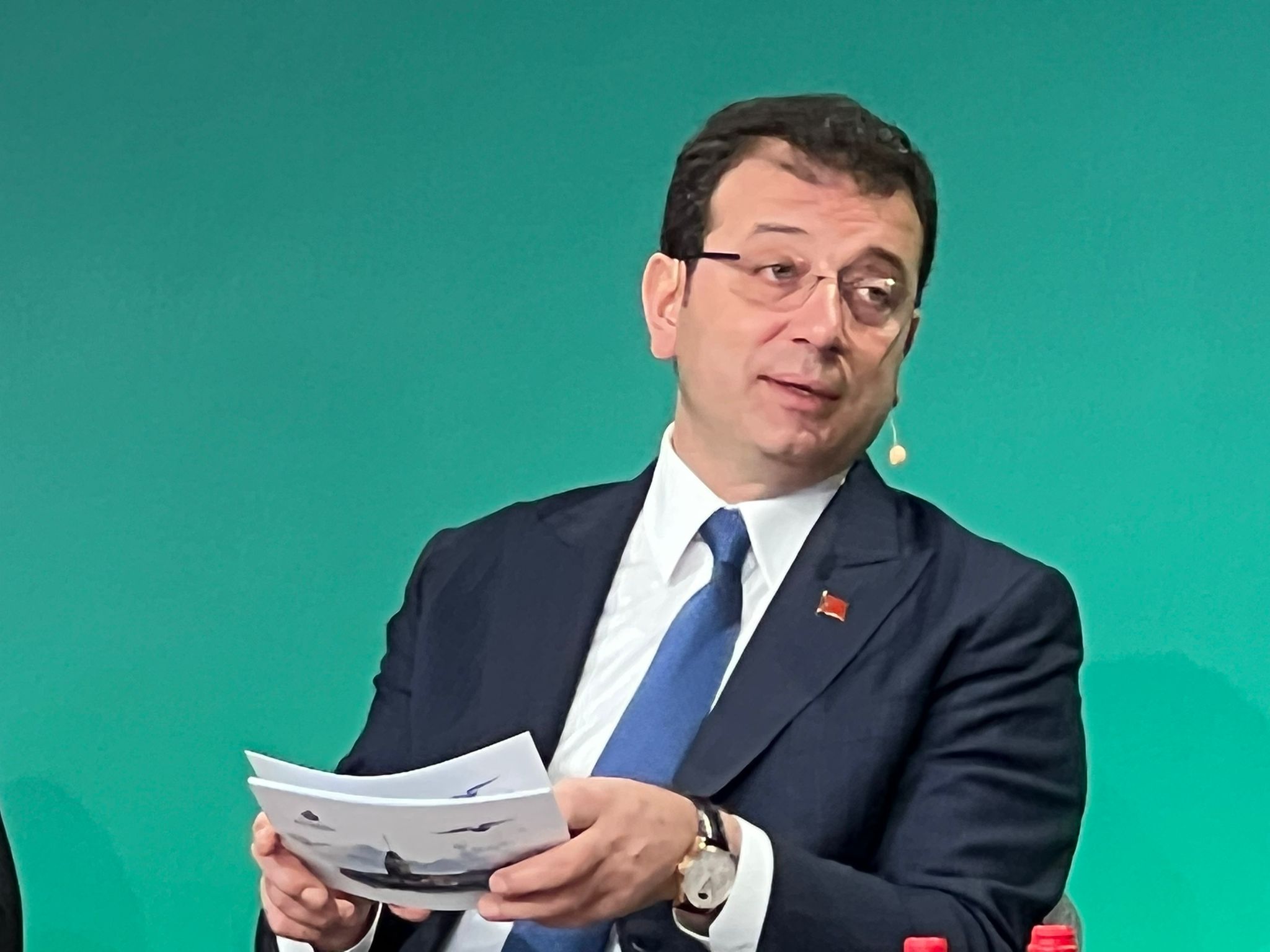 İMAMOĞLU: İKLİM ADALETİNİ SAĞLAMAK İÇİN KOLEKTİF BİR ÇABA GEREKLİ