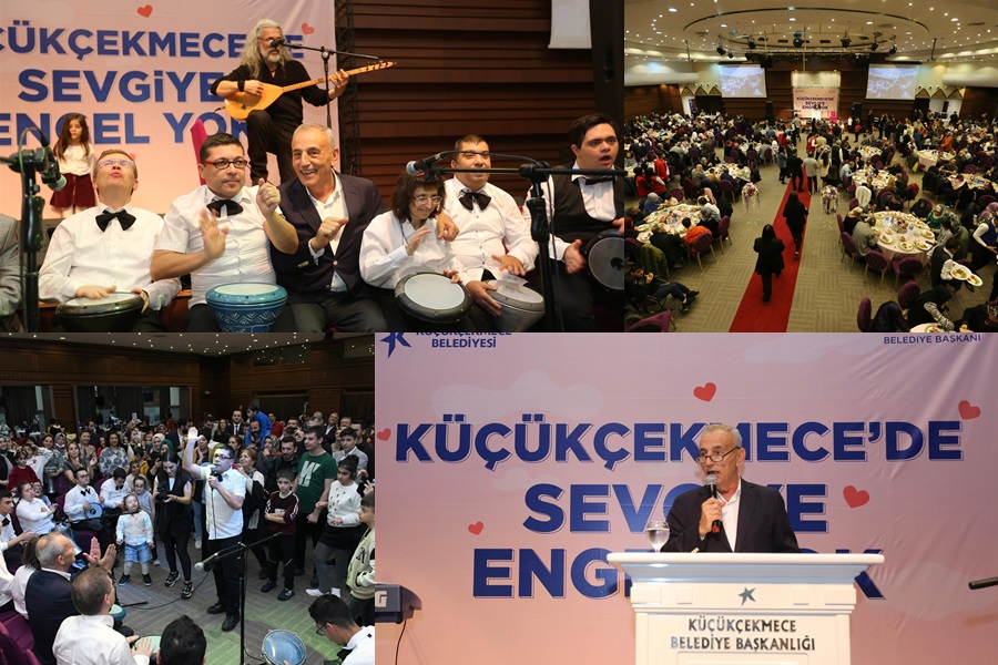 KÜÇÜKÇEKMECE’DE ENGELLİLER GÜNÜ DAYANIŞMA YEMEĞİ