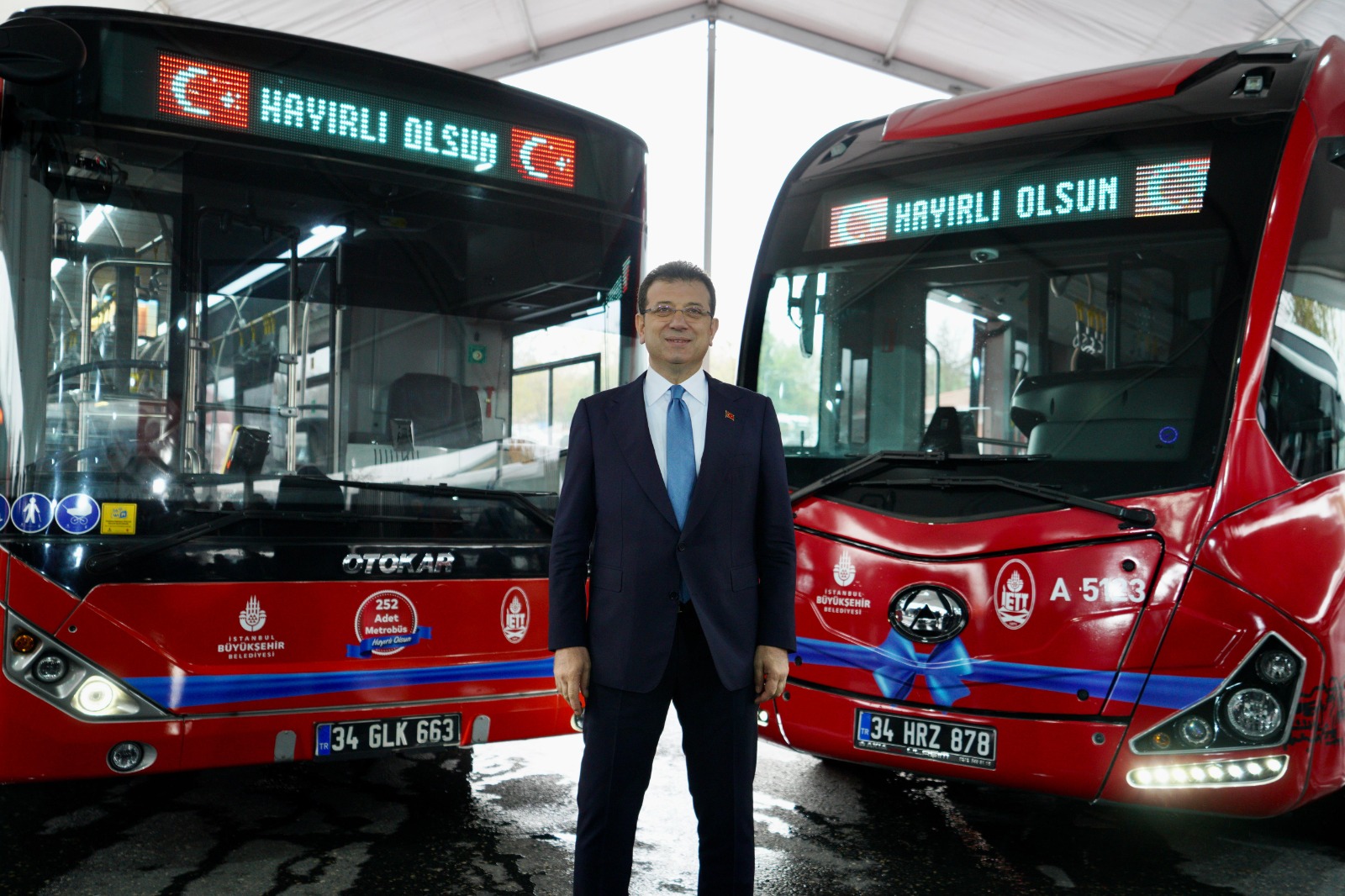 METROBÜS HATTINA 252 YENİ VE KONFORLU OTOBÜS DAHİL EDİLDİ