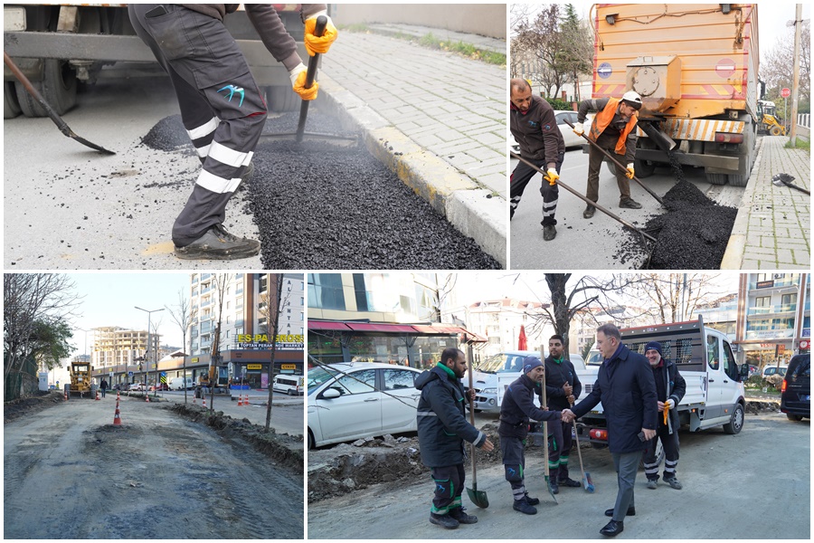 YOL BAKIM VE YENİLEME ÇALIŞMALARI HIZ KESMİYOR