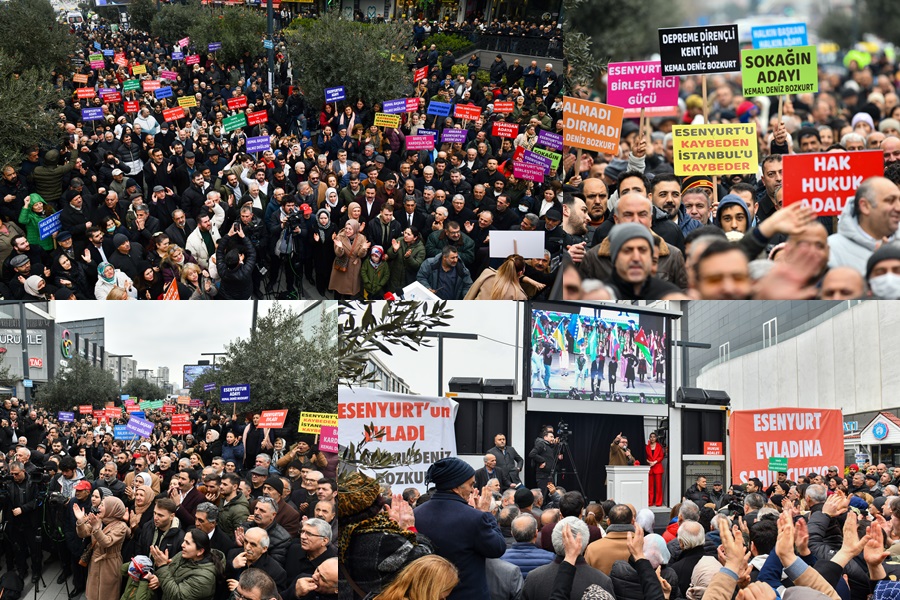 ESENYURT ‘ADAYIMIZ KEMAL DENİZ BOZKURT’ DİYOR!