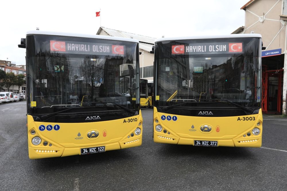 İSTANBUL’A 150 YENİ OTOBÜS DAHA GELİYOR