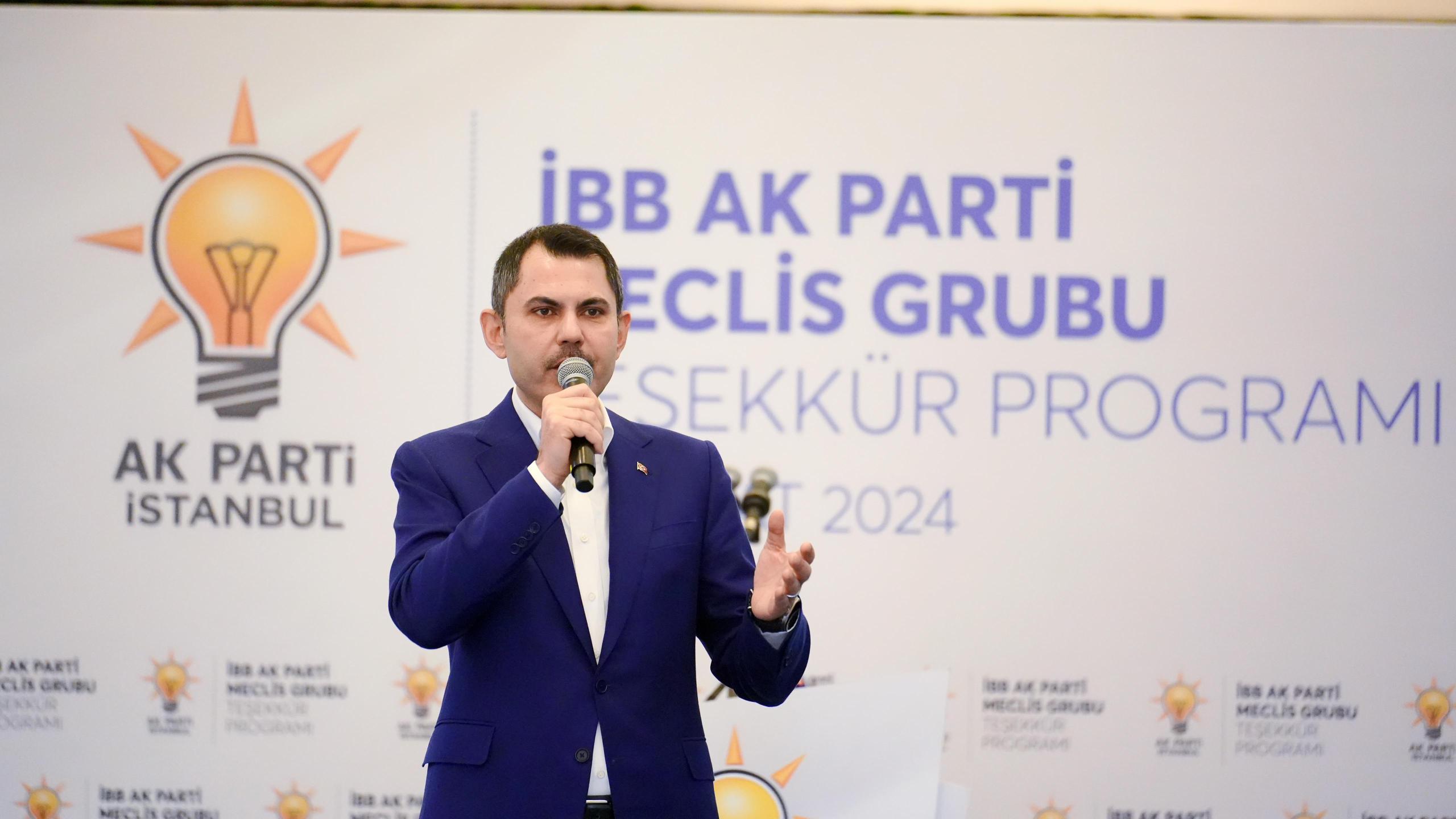 İSTANBUL BÜYÜKŞEHİR BELEDİYE BAŞKAN ADAYI MURAT KURUM: – İSTANBUL DIŞINDA, İSTANBUL’UN YENİDEN İHYASI DIŞINDA, BU ŞEHRİN MARKA DEĞERİNİ ARTIRMANIN DIŞINDA BİR İŞİMİZ OLMAYACAK