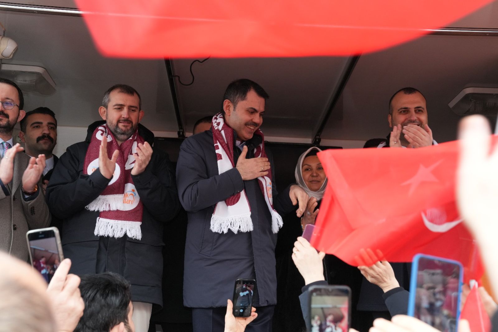İSTANBUL BÜYÜKŞEHİR BELEDİYE BAŞKAN ADAYI MURAT KURUM GÜNGÖREN AK NOKTA’YI ZİYARET ETTİ.