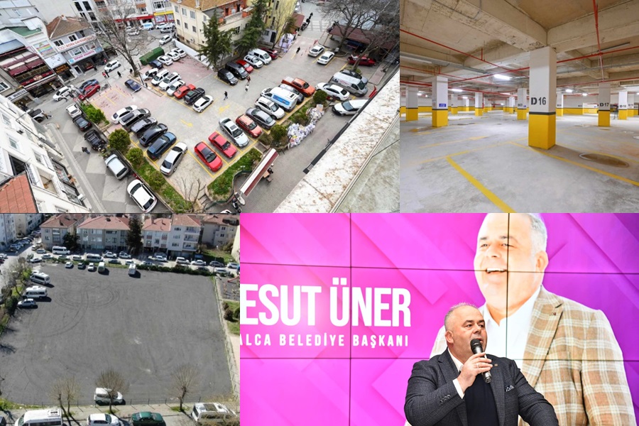 ÇATALCA’DA OTOPARK SORUNU ARTIK YOK