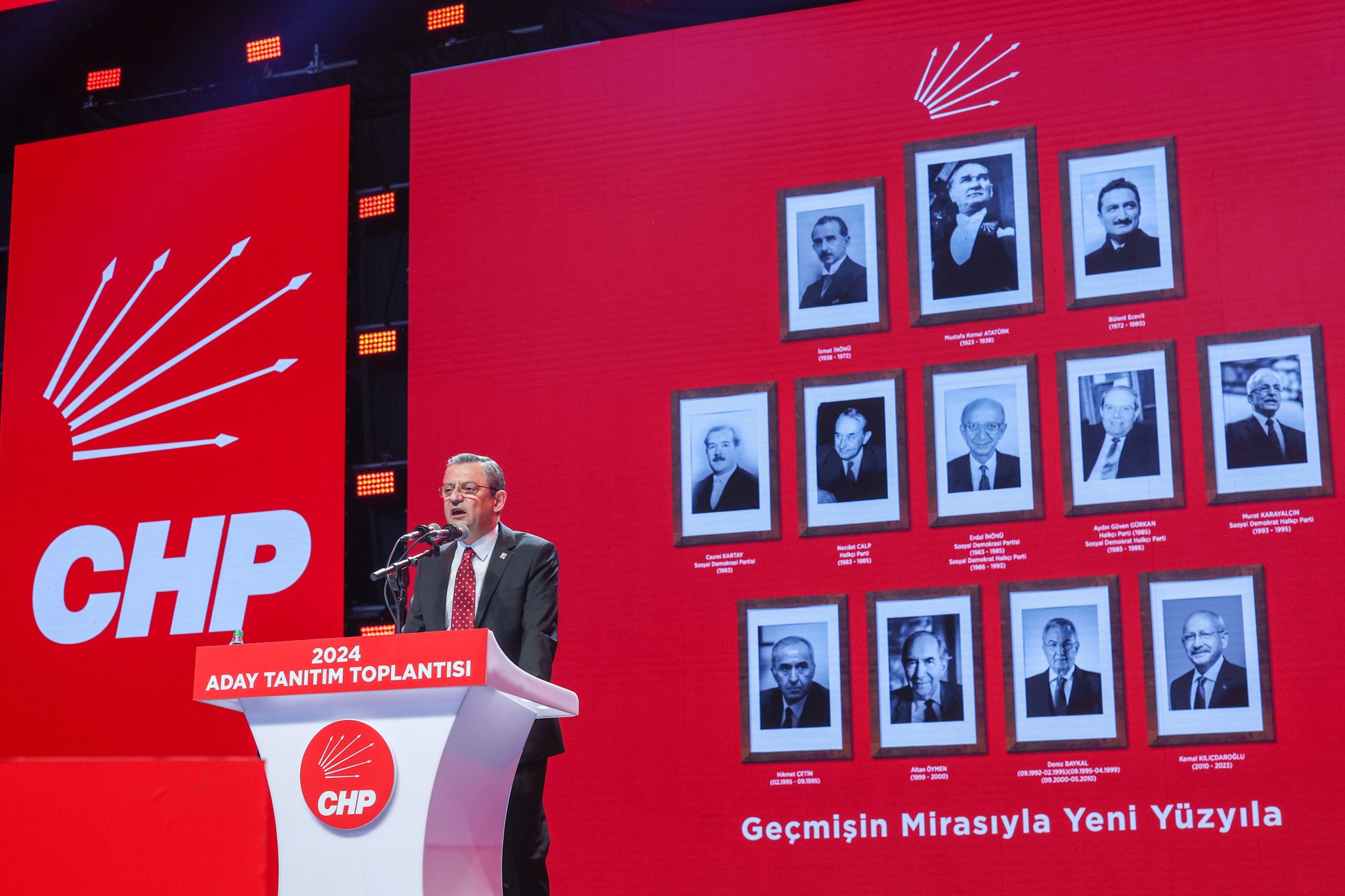 CHP LİDERİ ÖZEL: ADAYLARIMIZI BELİRLERKEN SEÇMENİMİZİ DİNLEDİK