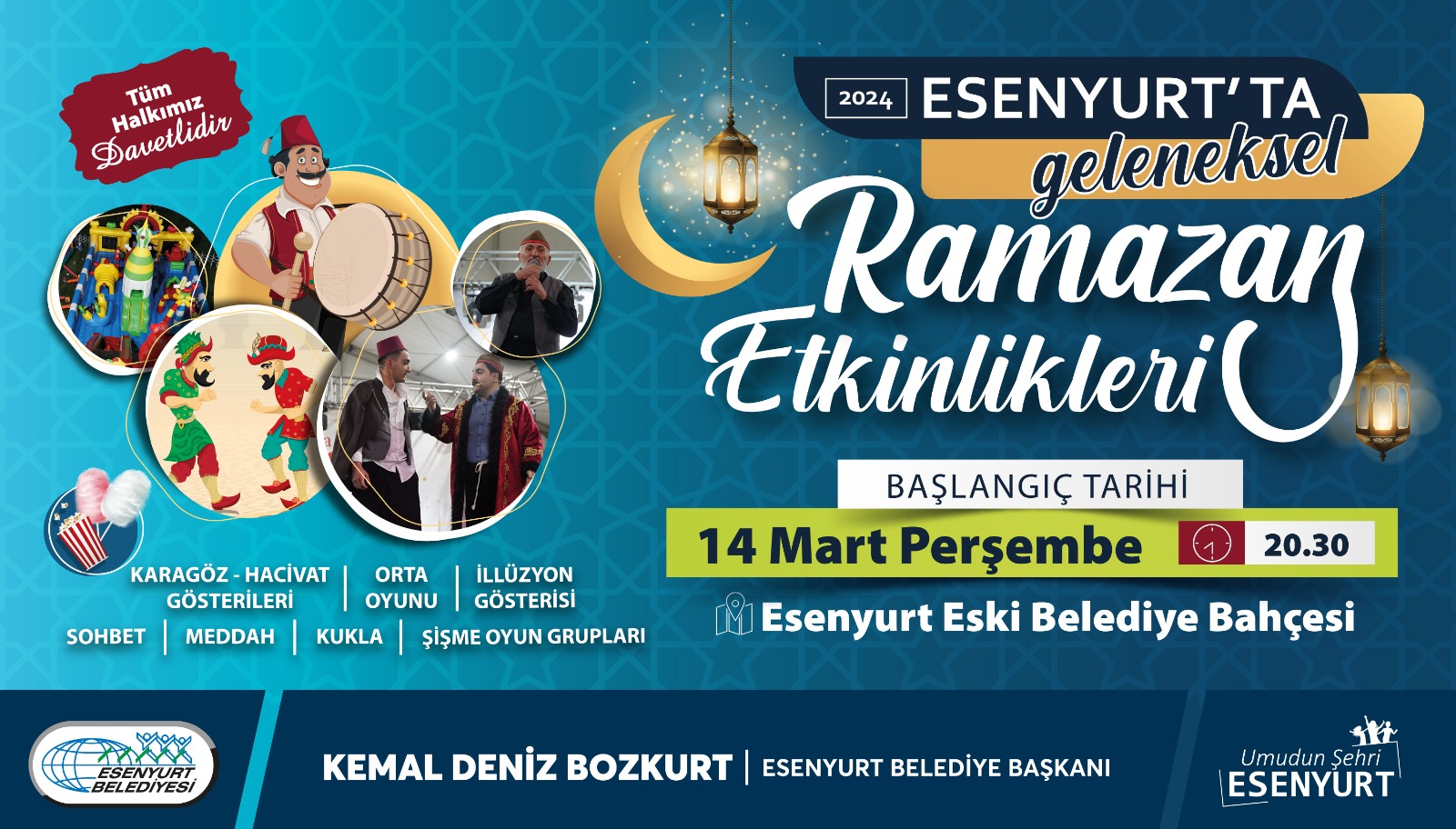 ESENYURT’TA “GELENEKSEL RAMAZAN ETKİNLİKLERİ” BAŞLIYOR