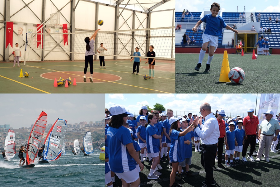 BÜYÜKÇEKMECE’DE 24 TESİSTE SPOR EĞİTİMİ VERİLİYOR