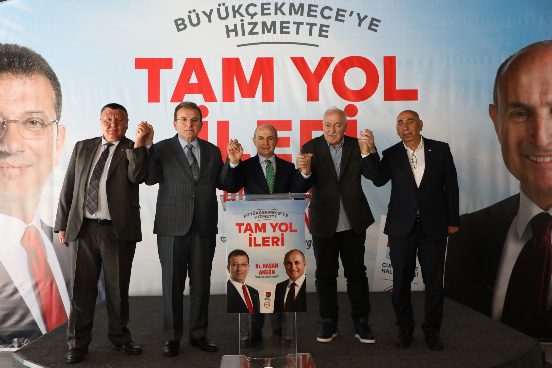 İMAMOĞLU VE AKGÜN’E 2 SİYASİ PARTİDEN TAM DESTEK