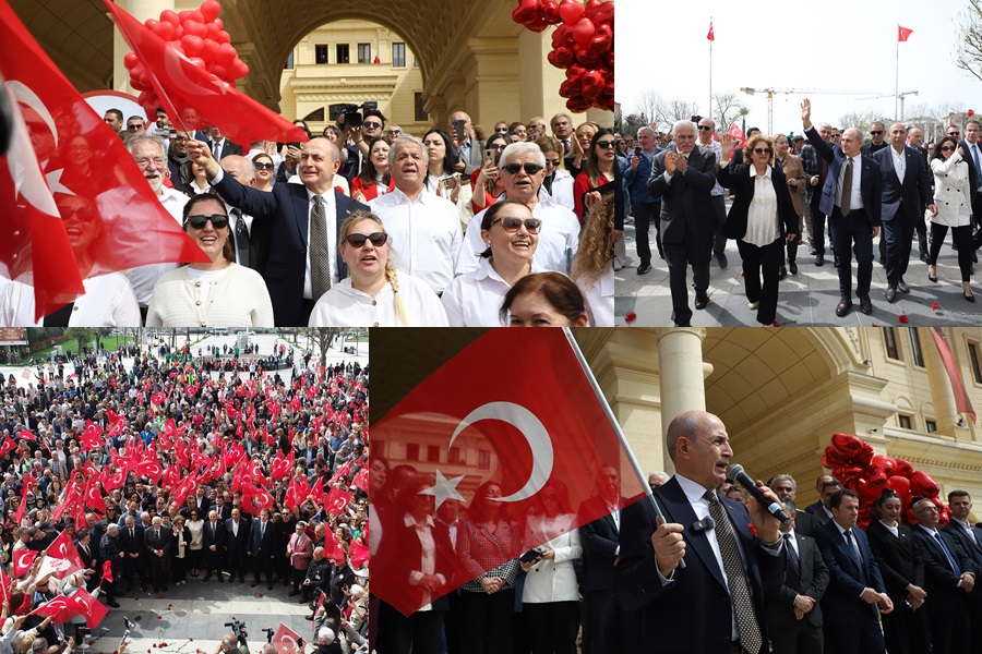 REKORTMEN BAŞKAN’I BİNLERCE BÜYÜKÇEKMECELİ KARŞILADI