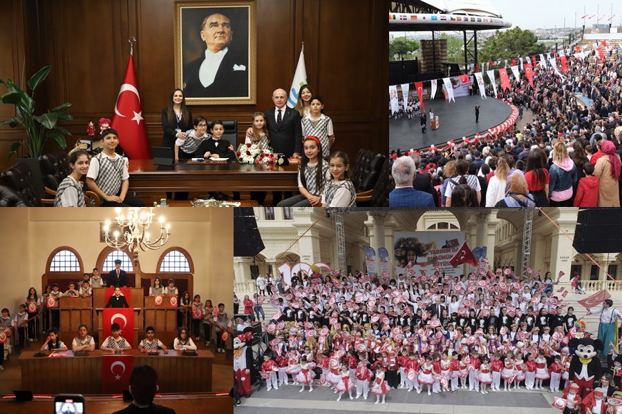 ULUSAL EGEMENLİK VE ÇOCUK BAYRAMI’NI GÖNÜLLERİNCE KUTLADILAR