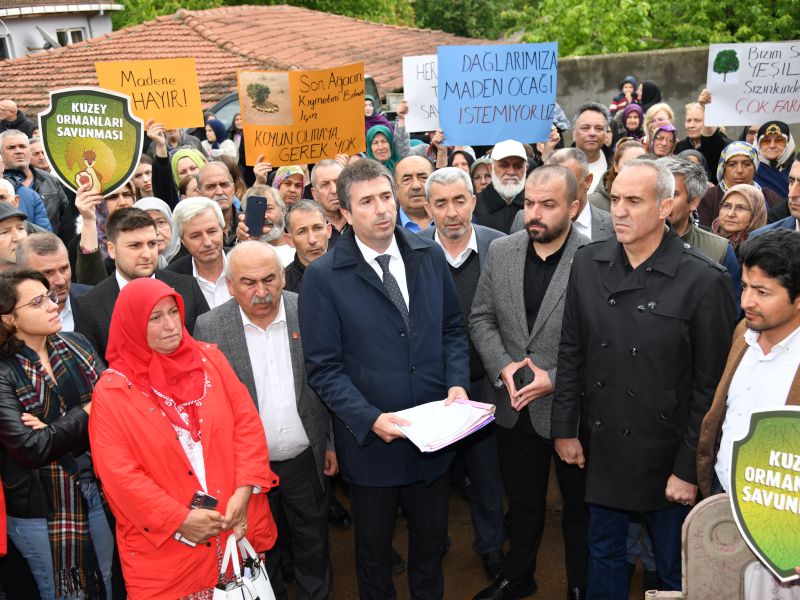 BAŞKAN GÜZEL : ÇATALCA HEPİMİZİN… MADEN OCAKLARINA GEÇİT VERMEYECEĞİZ