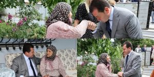 BAŞKAN BALCIOĞLU’NDAN ŞEHİT ANNESİNE ANLAMLI BAYRAM ZİYARETİ
