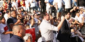BAŞKAN BALCIOĞLU, SİLİVRİLİLERLE BİRLİKTE EURO 2024 TÜRKİYE-PORTEKİZ MAÇINI İZLEDİ