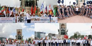 DÜNYANIN FARKLI RENKLERİ TAKSİM MEYDANI’NDA GÖRSEL BİR ŞÖLEN YAŞATTI